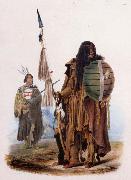 Assiniboin Indians, Karl Bodmer